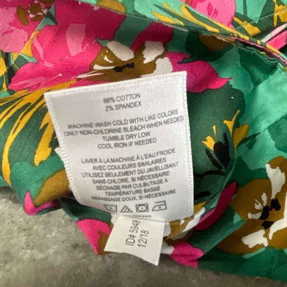 Express x Rocky Barnes floral crop top size small (A1) - Picture 7 of 7